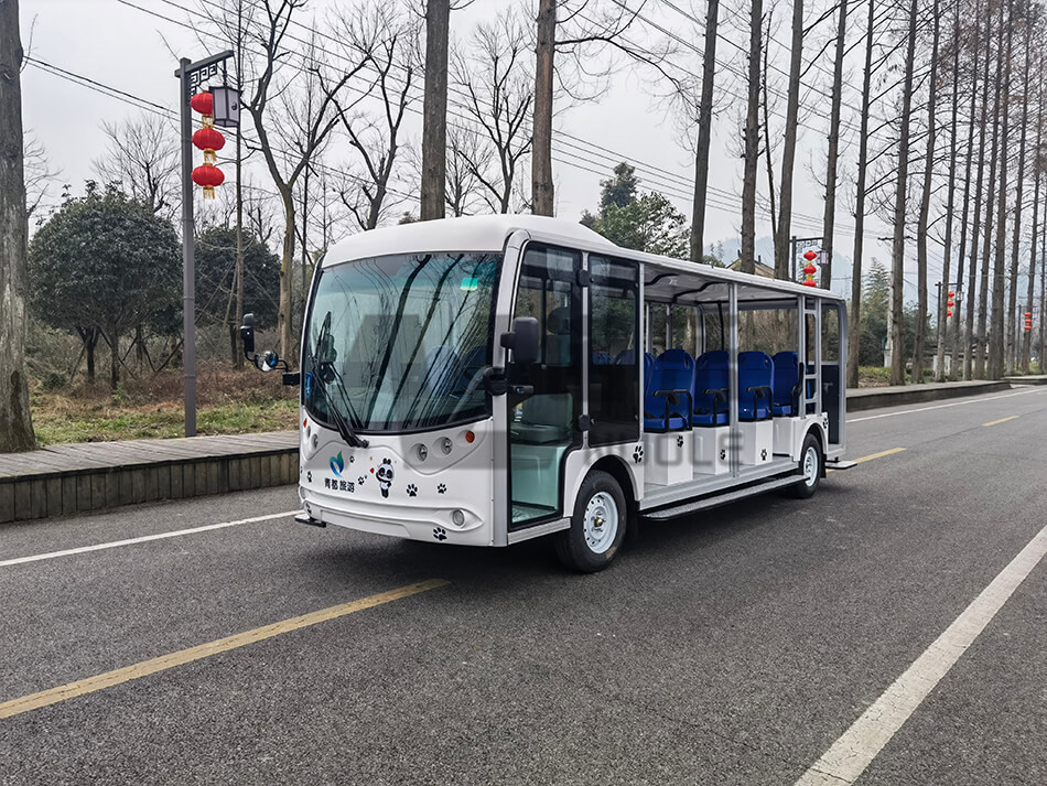 综合精品中文人人视频 23座电动观光车（NL-S23）实景图1